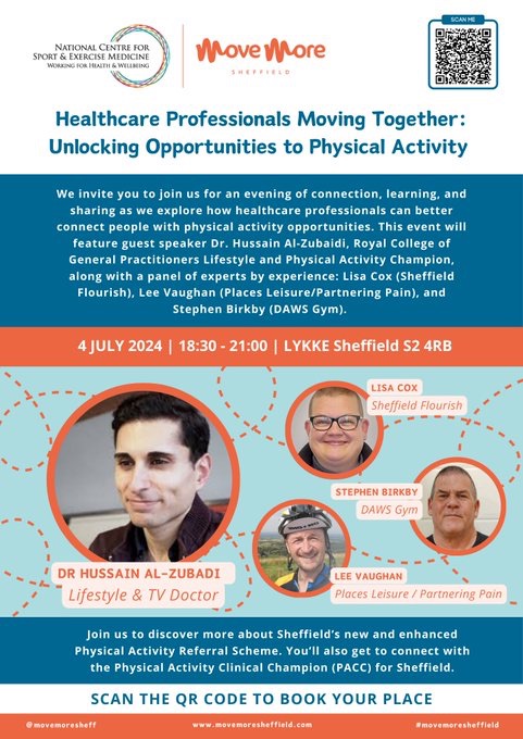 Calling all HCPs to join us on the 4th of July at 18:30 at LYKKE in Sheffield