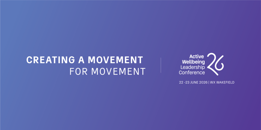 Active Wellbeing Leadership Conference poster