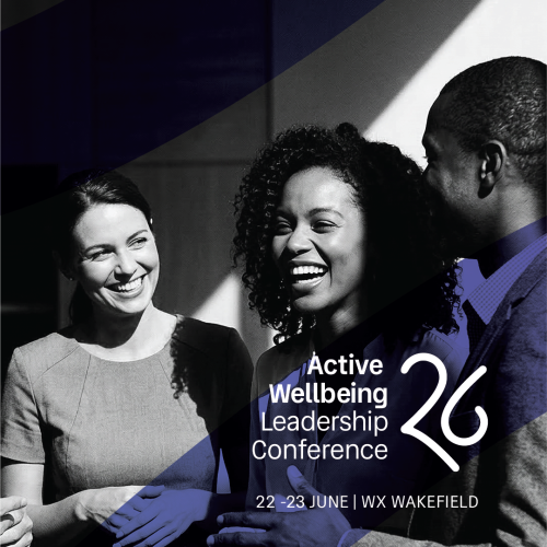 Active Wellbeing Leadership Conference advert
