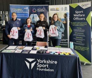 Sport Welfare Officers displayng at an event